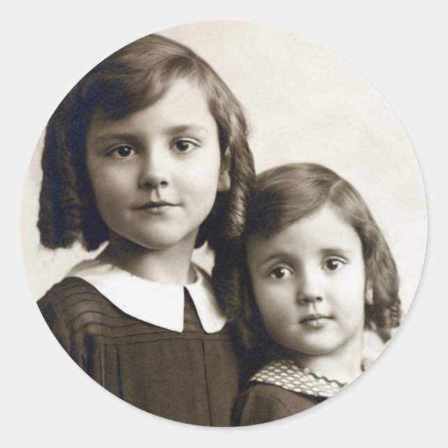 Swigert Sisters Sticker ... Circa 1938 / 1939 (Front)