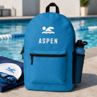 Swim Backpack | Swimmer Name Pool Kit Sports Bag