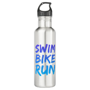 Swim Bike Run great design 710 Ml Water Bottle