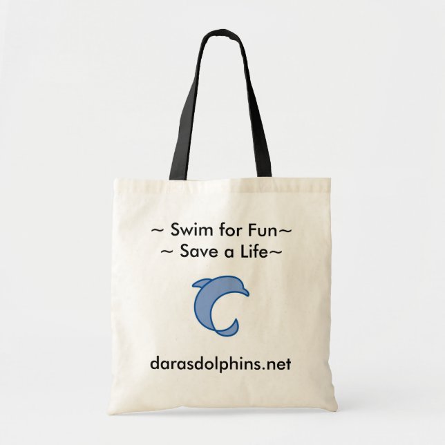 Swim for Fun; Save a life bag (Front)