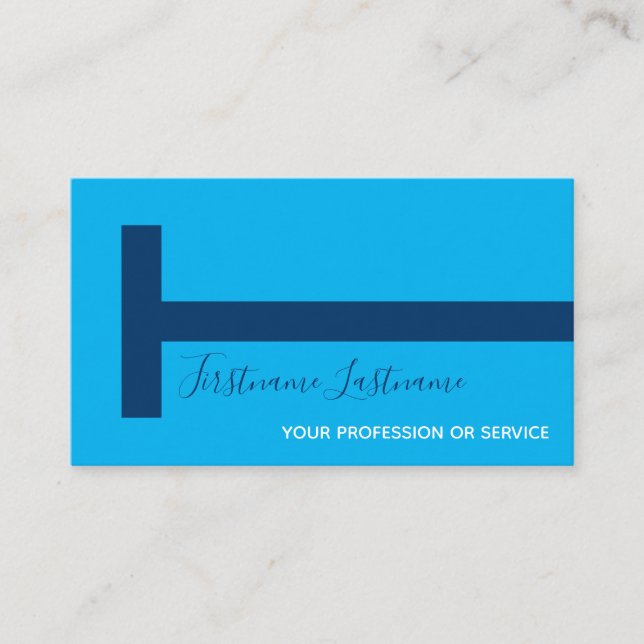 Swim lanes swim coach swim trainer swimming pool b business card (Front)