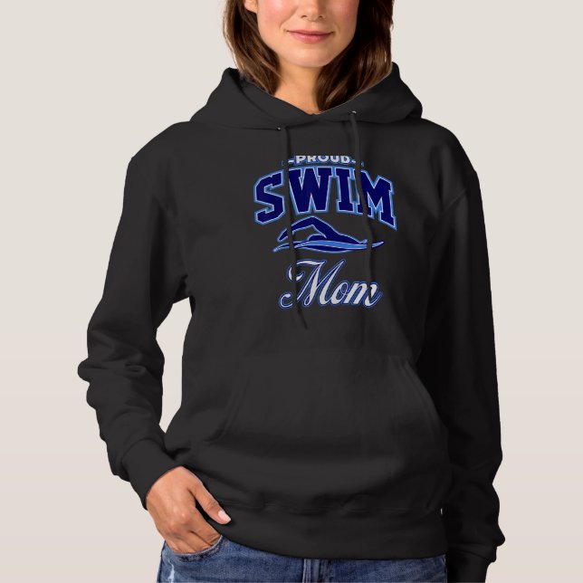 Swim Mum Hoodie (Front)