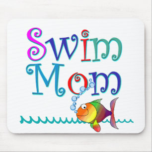 Swim Mum Mouse Pad
