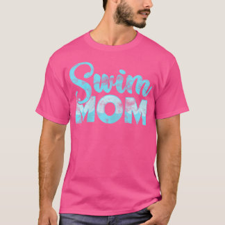 Swim Mum Prouder Swimmer Woman T-Shirt