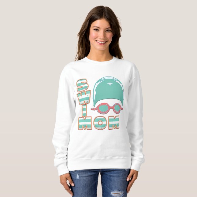 Swim Mum Sweatshirt (Front Full)