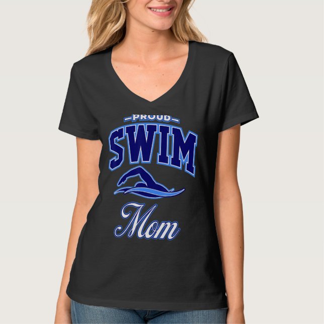 Swim Mum T-Shirt (Front)