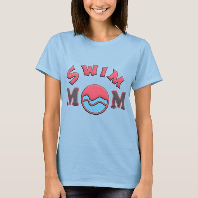 Swim Mum T-Shirt (Front)