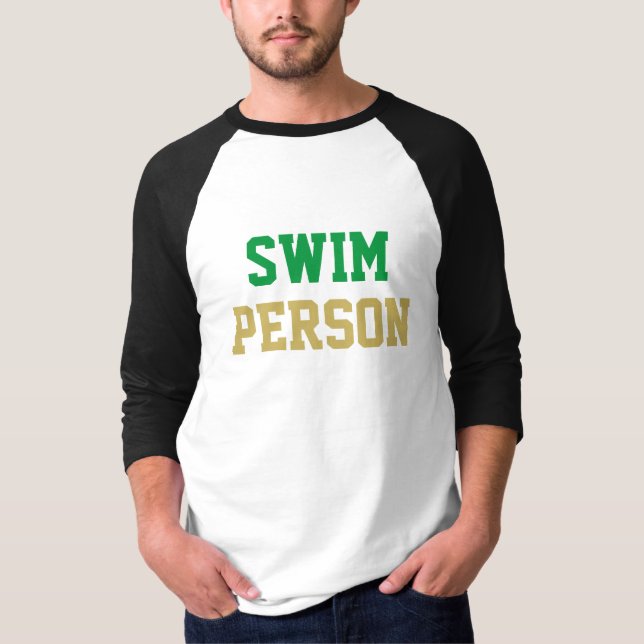 Swim (person) T-Shirt (Front)