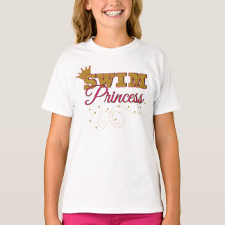Swim Princess Kids T-Shirt