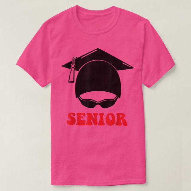 Swim Senior Night  T-Shirt (Design Front)