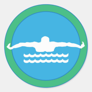 Swim Sticker