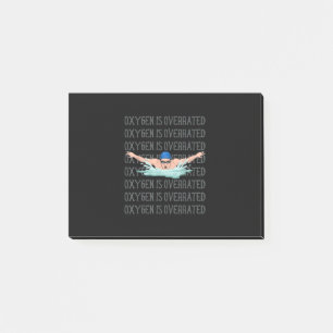 Swim Swimmer Love Funny Swimming Boy Sport Post-it Notes