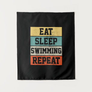 Swim Swimmer Swimming Gift Tapestry