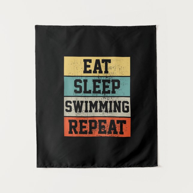 Swim Swimmer Swimming   Gift Tapestry (Front)