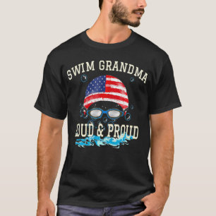 Swim Swimmer T shirt Funny Swimmin Goggles Cap Gra