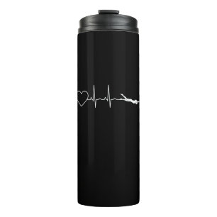 Swim - Swimming Heartbeat Thermal Tumbler
