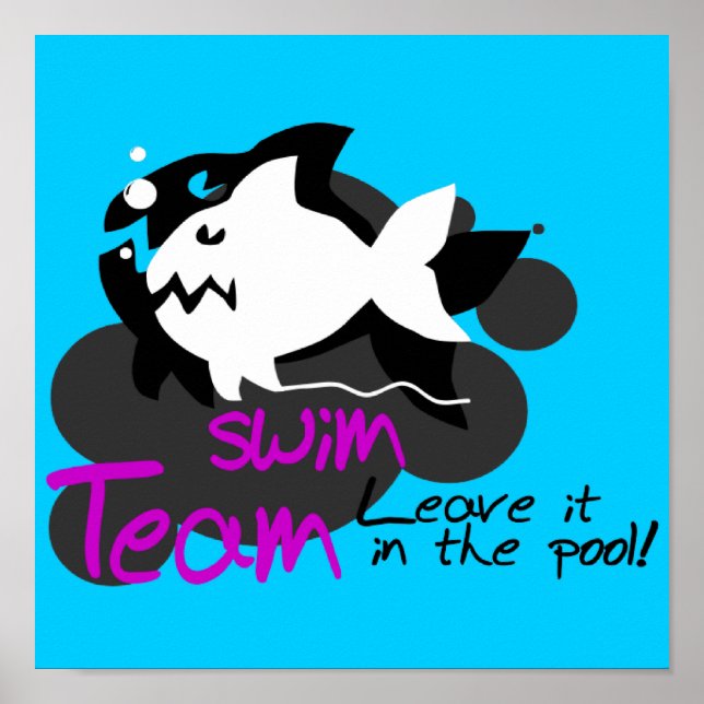 SWIM TEAM POSTER (Front)