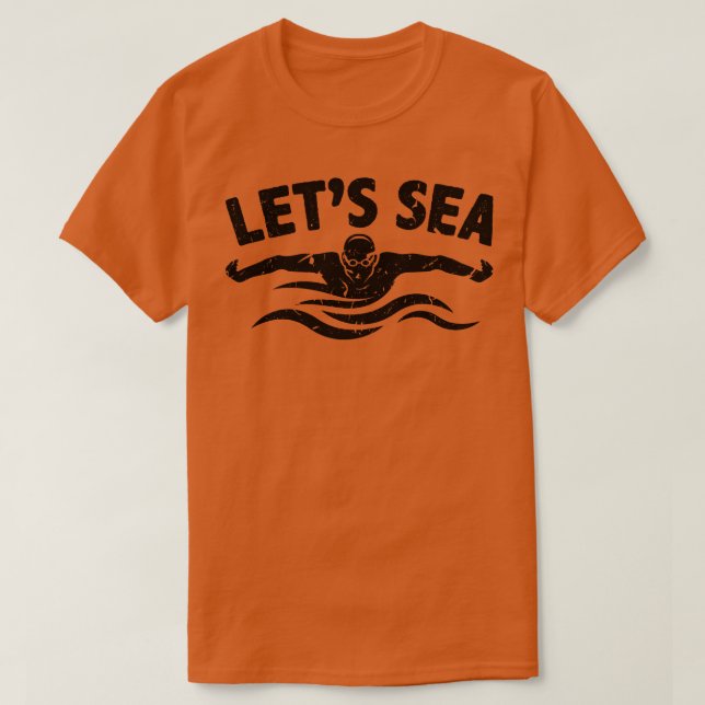 Swim Team T-Shirt (Design Front)