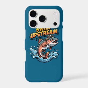 Swim Upstream Salmon Motivational