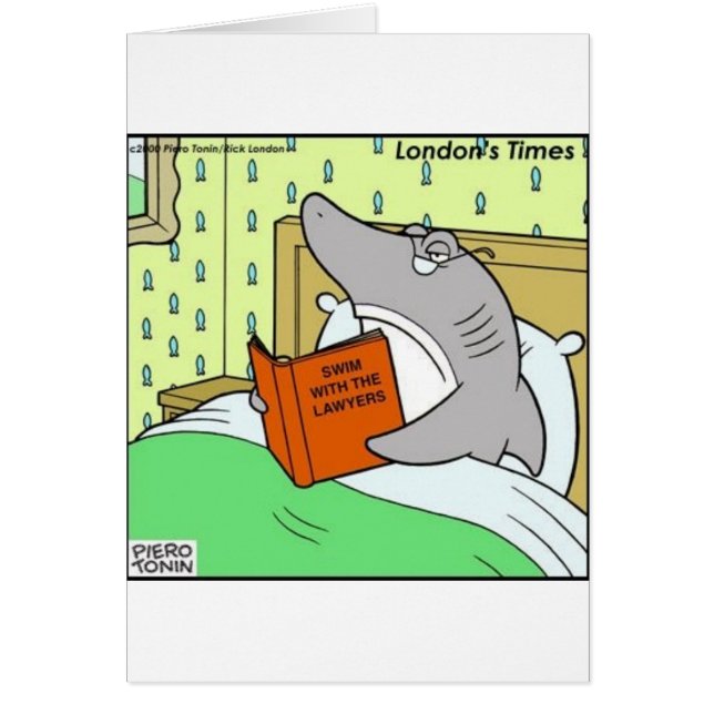 Swim W/The Lawyers Funny Tees Gifts & Collectibles (Front)