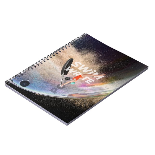 SWIM WRITE Spiral  Notebook (Left Side)