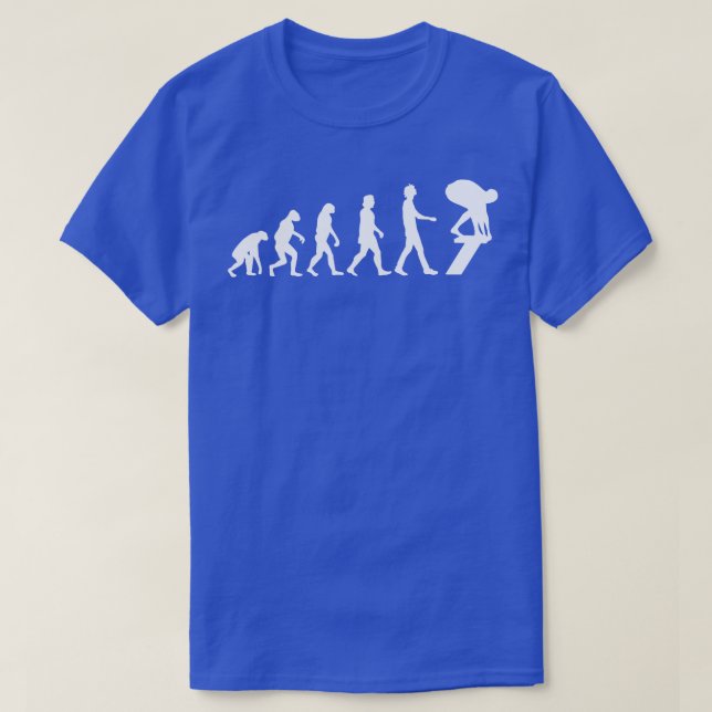 Swimmer Evolution Swimming Gift 2 T-Shirt (Design Front)