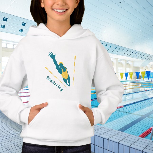 Swimmer Illustration Swimming Girls Name Sports (Creator Uploaded)