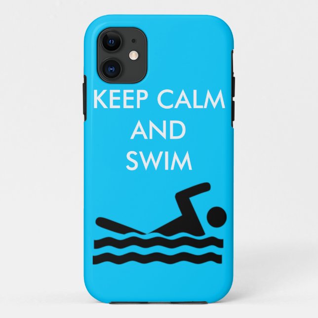 Swimmer iPhone 5/5S Case (Back)
