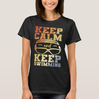 Swimmer Joke Vintage Look T-Shirt