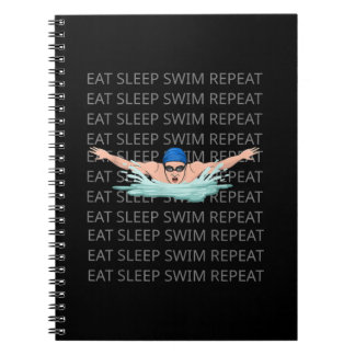 Swimmer Swim Love Funny Swimming Boy Sport Notebook