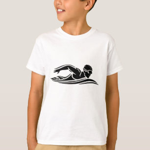 swimmer ,Swim Swimming Pool                        T-Shirt