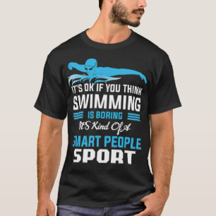 Swimmer swimming pool dive sport tournament gift g T-Shirt