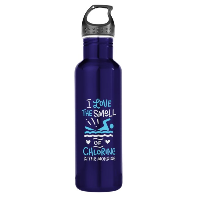 Swimmer Swimming Swim Sport Gift 710 Ml Water Bottle (Front)