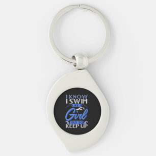 Swimmer Swimming Swim Sport Gift Key Ring