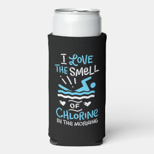 Swimmer Swimming Swim Sport Gift Seltzer Can Cooler