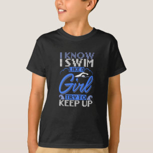 Swimmer Swimming Swim Sport Gift  T-Shirt