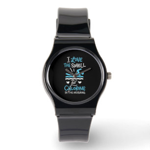 Swimmer Swimming Swim Sport Gift Watch
