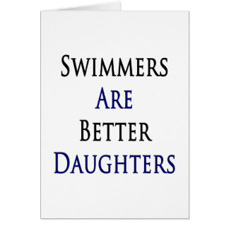 Swimmers Are Better Daughters