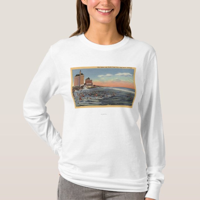 Swimmers by Villa Riviera & Pacific Coast Club T-Shirt (Front)