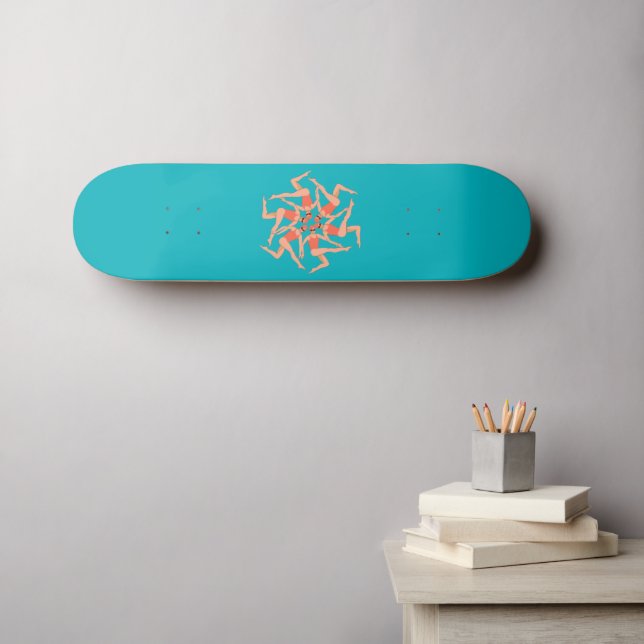 Swimmers - Synchronised Swimming Choreography   Skateboard (Wall Art (Horz))