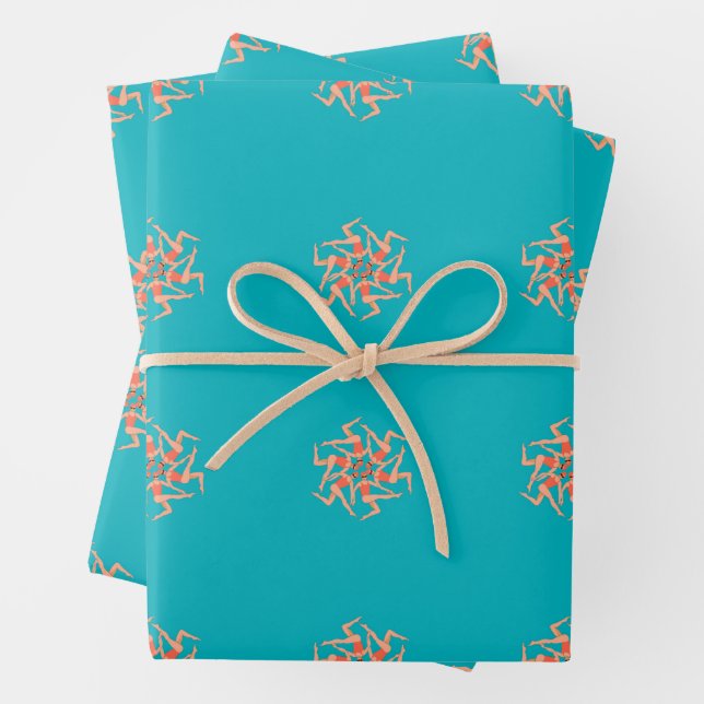 Swimmers - Synchronised Swimming Choreography  Wrapping Paper Sheet (In situ)