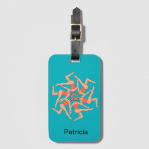 Swimmers - Synchronised Swimming Personalised Luggage Tag