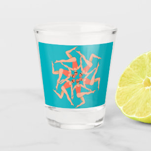 Swimmers - Synchronised Swimming Shot Glass