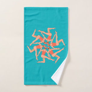 Swimmers - Synchronized Swimming Choreography    Hand Towel