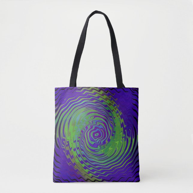 Swimming alien.... tote bag (Front)