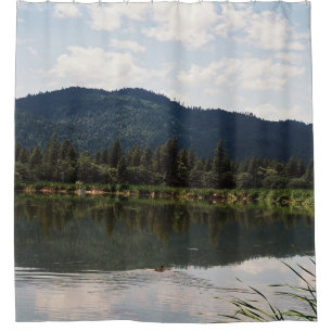 Swimming Alone...... Shower Curtain