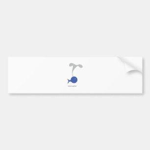 Swimming Blows cool and unique design Bumper Sticker