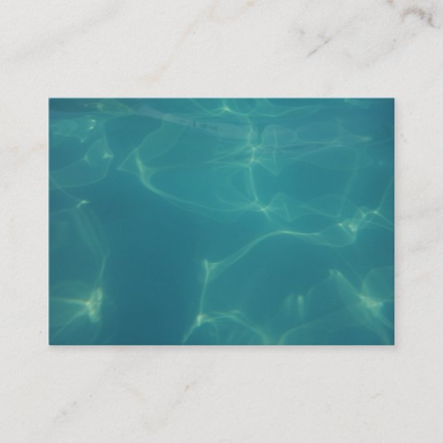 Swimming Business Card (Front)
