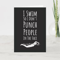 Swimming Cards Swim Team Swimmer Athlete Sports