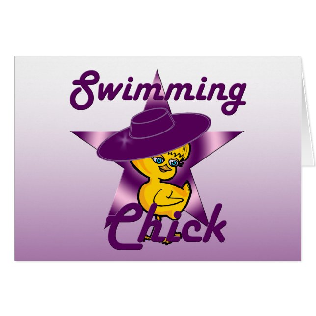 Swimming Chick #9 (Front Horizontal)